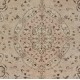 Mid-Century Turkish Rug, Hand-Knotted Sun Faded Carpet. 5.7 x 8.6 Ft (172 x 262 cm)