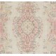 Vintage Hand-Knotted Anatolian Rug with Floral Medallion Design, Living Room Carpet. 5.9 x 10.3 Ft (177 x 312 cm)