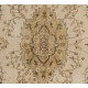 Vintage Hand-Knotted Anatolian Rug, Living Room Carpet. 6 x 9.5 Ft (180 x 289 cm)