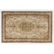 Vintage Hand-Knotted Anatolian Rug, Living Room Carpet. 6 x 9.5 Ft (180 x 289 cm)