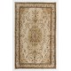 Vintage Hand-Knotted Anatolian Rug, Living Room Carpet. 6 x 9.5 Ft (180 x 289 cm)