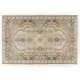Handmade Vintage Rug, Floral Patterned Anatolian Carpet. 6.5 x 9.8 Ft (198 x 297 cm)
