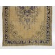 Traditional Vintage Area Rug from Turkey, Ca 1960, Handmade Floor Covering. 6.5 x 10.2 Ft (198 x 310 cm)