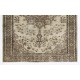 Vintage Handmade Turkish Rug for Office & Home Decor. 7 x 9 Ft (215 x 275 cm)