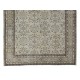 Handmade Vintage Rug, Floral Patterned Anatolian Carpet. 7.2 x 10.4 Ft (217 x 314 cm)