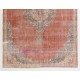 Early-20th Century Shabby Chic Handmade Turkish One-of-a-Kind Rug, Very Good Condition. 7.3 x 11.4 Ft (220 x 345 cm)