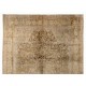 Semi Antique Handmade Anatolian Sivas Rug,100% Wool. 7.9 x 10.6 Ft (239 x 322 cm)