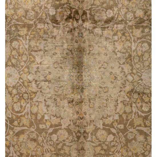 Semi Antique Handmade Anatolian Sivas Rug,100% Wool. 7.9 x 10.6 Ft (239 x 322 cm)