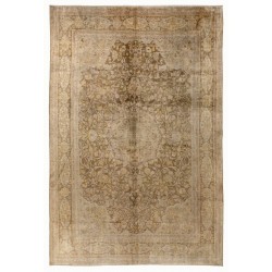 Semi Antique Handmade Anatolian Sivas Rug,100% Wool. 7.9 x 10.6 Ft (239 x 322 cm)