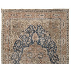 Oversize One-of-a-Kind Vintage Handmade Anatolian Rug. 9.2 x 13 Ft (280 x 395 cm)