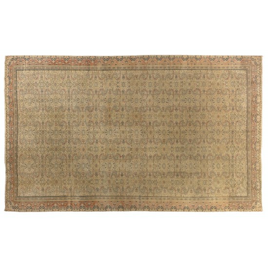 Oversize One-of-a-Kind Vintage Handmade Turkish Sivas Wool Rug. 9.9 x 13.7 Ft (300 x 417 cm)