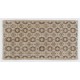 Vintage Handmade Turkish Oushak Accent Rug. 2.7 x 5 Ft (82 x 150 cm)