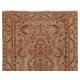 Unique Authentic Vintage Handmade Turkish Area Rug, Ideal for Home & Office Decor. 6 x 9 Ft (183 x 277 cm)